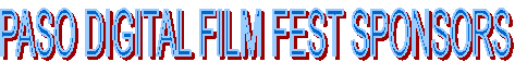 PASO DIGITAL FILM FEST SPONSORS